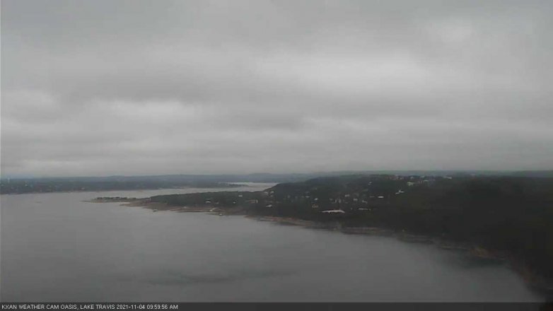 Lake Travis webcam, November 4, 2021 10:00 AM CT