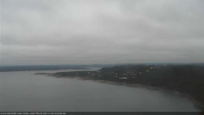 Lake Travis webcam, November 4, 2021 10:25 AM CT