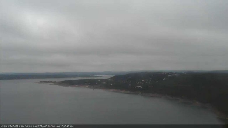 Lake Travis webcam, November 4, 2021 10:45 AM CT