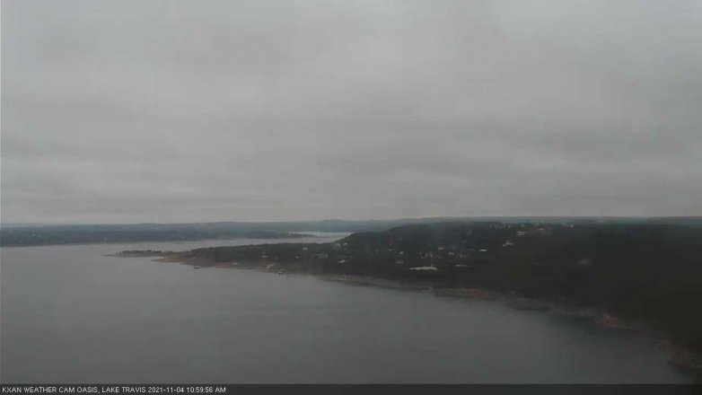 Lake Travis webcam, November 4, 2021 11:00 AM CT
