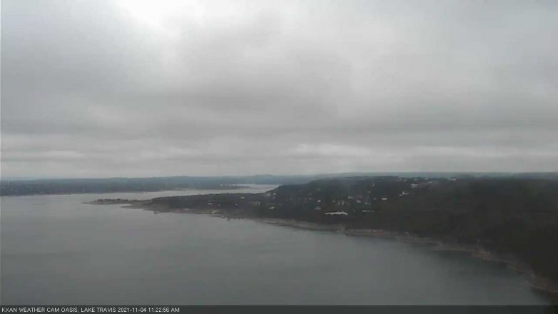 Lake Travis webcam, November 4, 2021 11:25 AM CT