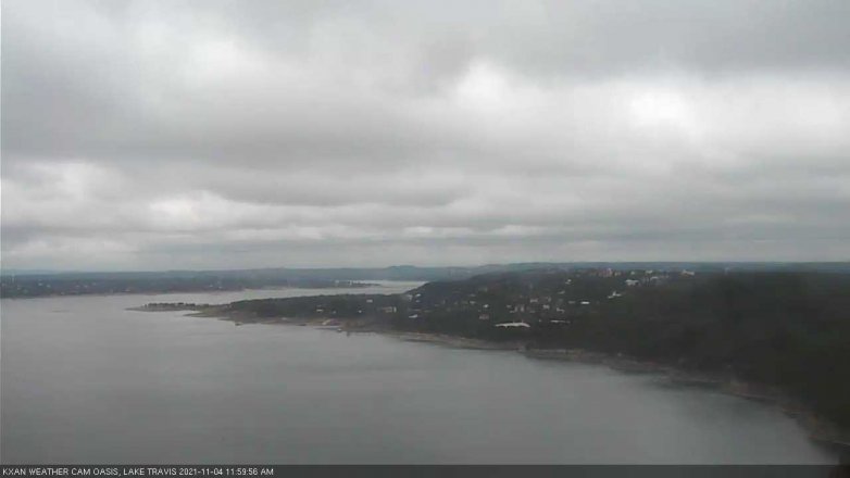 Lake Travis webcam, November 4, 2021 12:00 PM CT