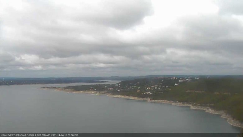 Lake Travis webcam, November 4, 2021 1:00 PM CT