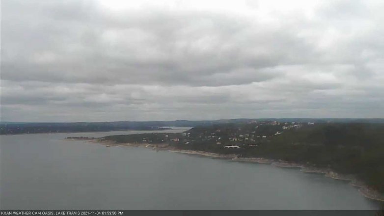 Lake Travis webcam, November 4, 2021 2:00 PM CT
