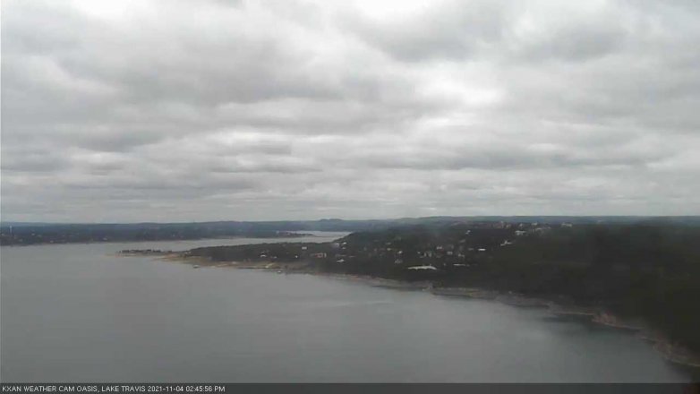 Lake Travis webcam, November 4, 2021 2:45 PM CT