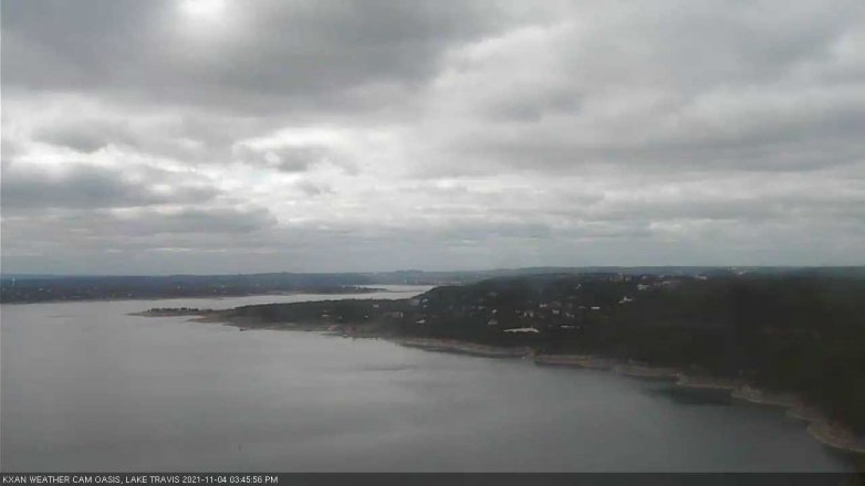 Lake Travis webcam, November 4, 2021 3:45 PM CT