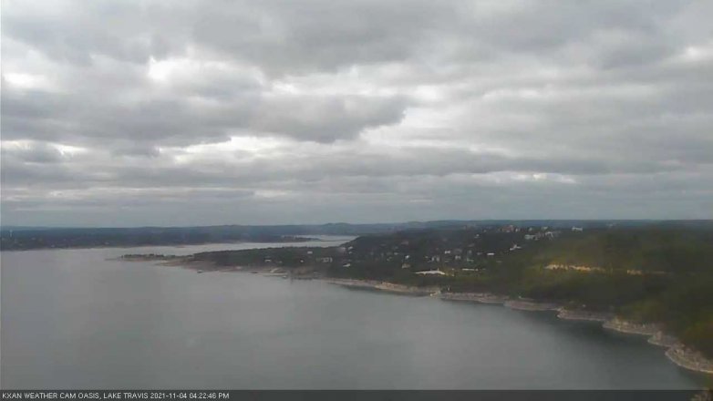 Lake Travis webcam, November 4, 2021 4:25 PM CT
