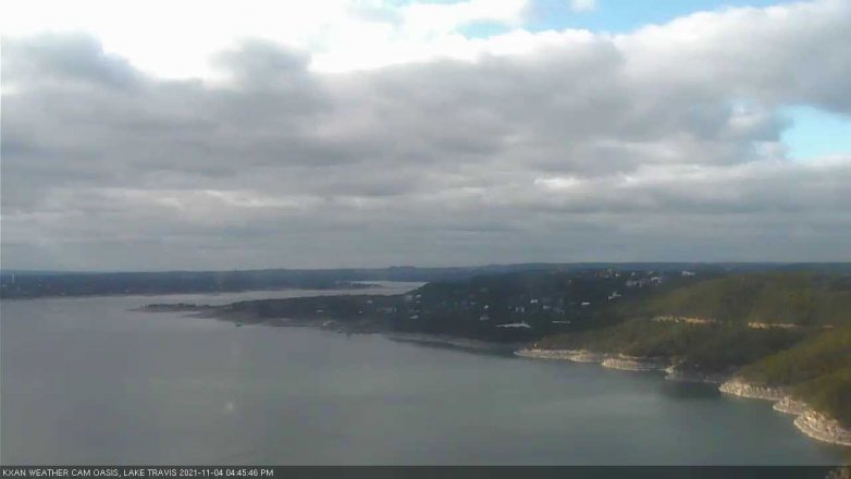 Lake Travis webcam, November 4, 2021 4:45 PM CT