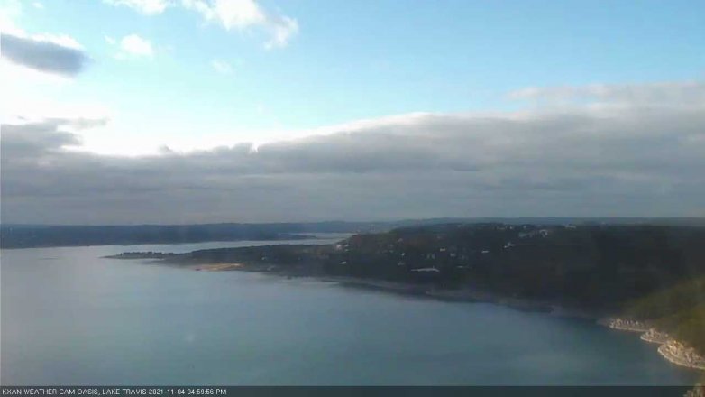 Lake Travis webcam, November 4, 2021 5:00 PM CT