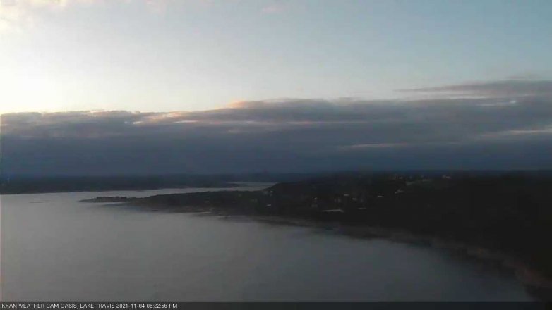 Lake Travis webcam, November 4, 2021 6:25 PM CT