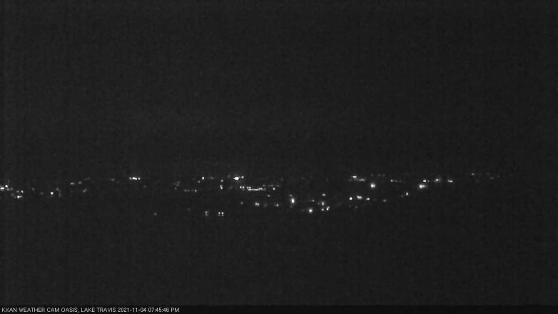 Lake Travis webcam, November 4, 2021 7:45 PM CT