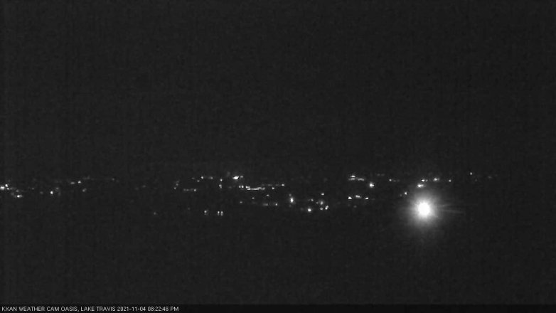 Lake Travis webcam, November 4, 2021 8:25 PM CT