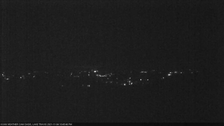Lake Travis webcam, November 4, 2021 10:45 PM CT