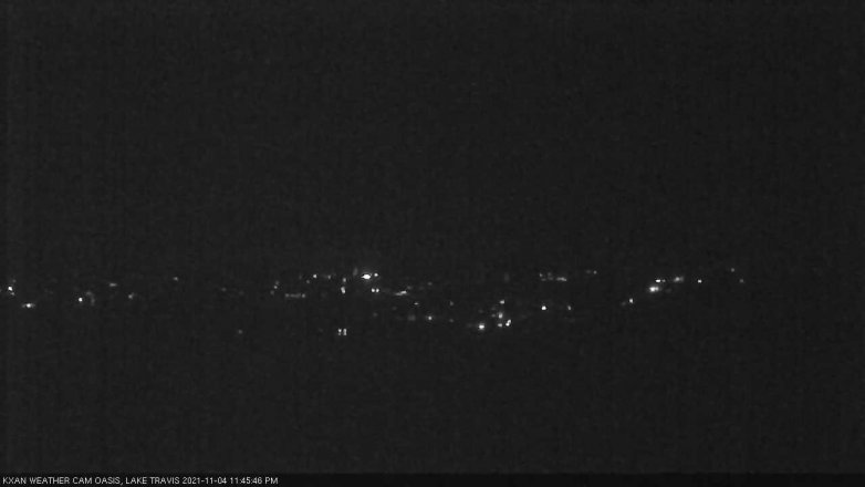 Lake Travis webcam, November 4, 2021 11:45 PM CT