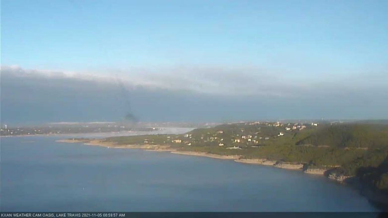 Lake Travis webcam, November 5, 2021 9:00 AM CT