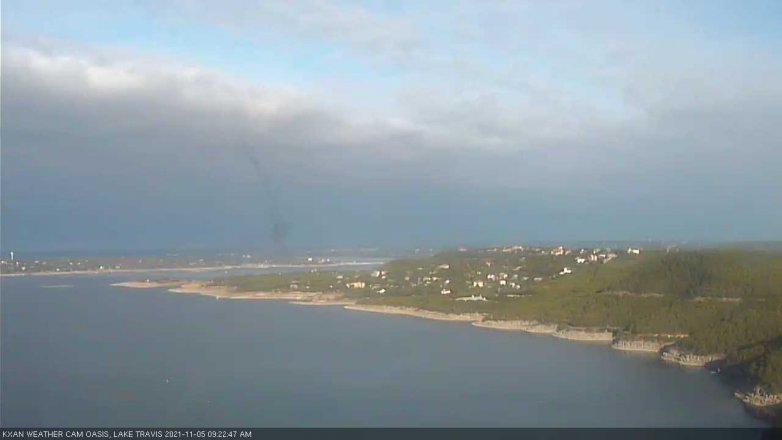 Lake Travis webcam, November 5, 2021 9:25 AM CT