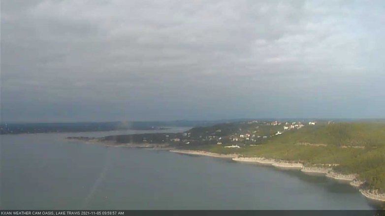 Lake Travis webcam, November 5, 2021 10:00 AM CT