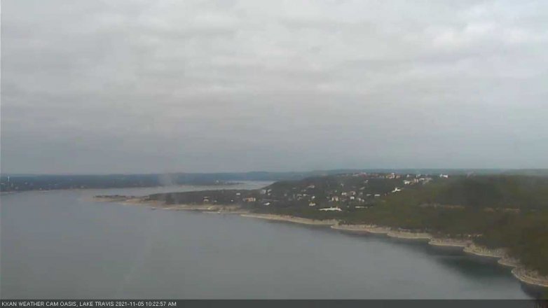 Lake Travis webcam, November 5, 2021 10:25 AM CT