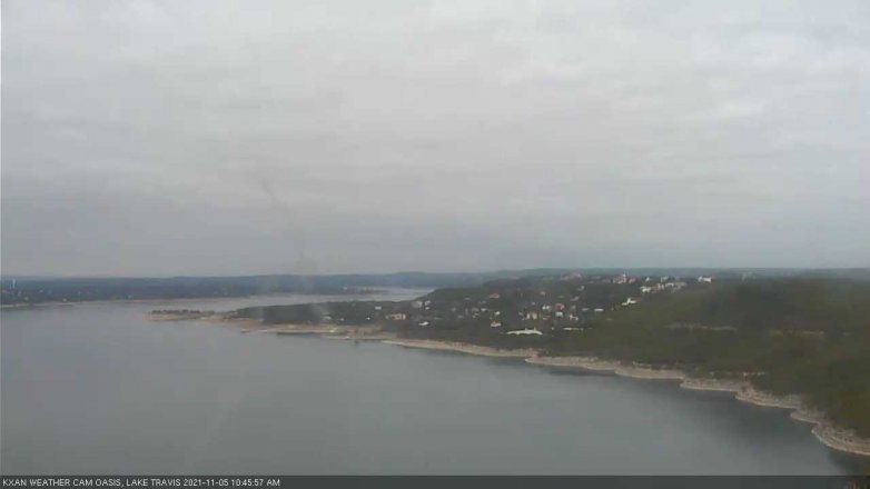 Lake Travis webcam, November 5, 2021 10:45 AM CT