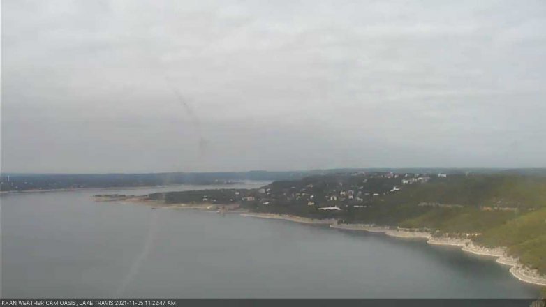 Lake Travis webcam, November 5, 2021 11:25 AM CT