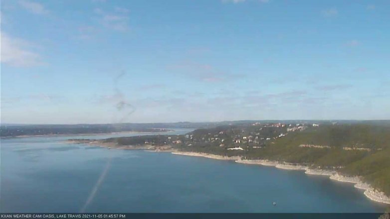 Lake Travis webcam, November 5, 2021 1:45 PM CT