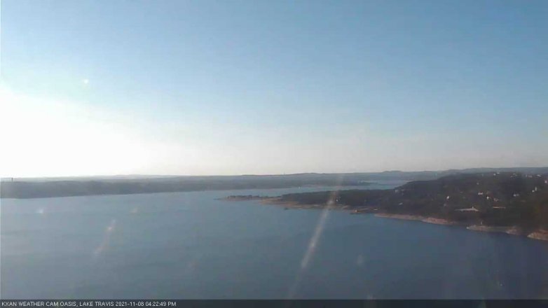 Lake Travis webcam, November 8, 2021 4:25 PM CT