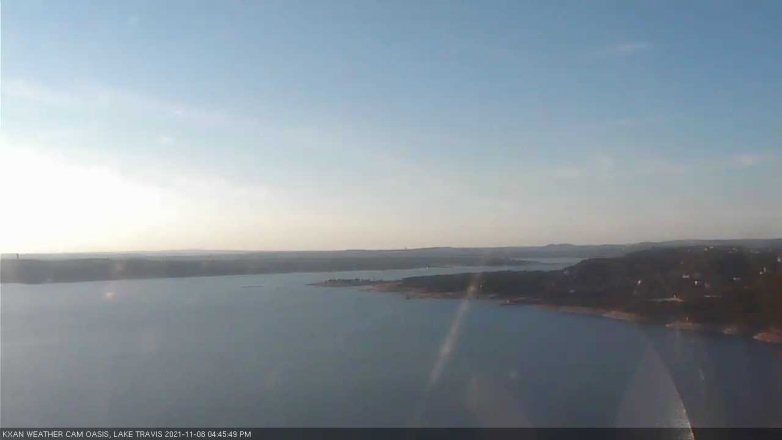 Lake Travis webcam, November 8, 2021 4:45 PM CT