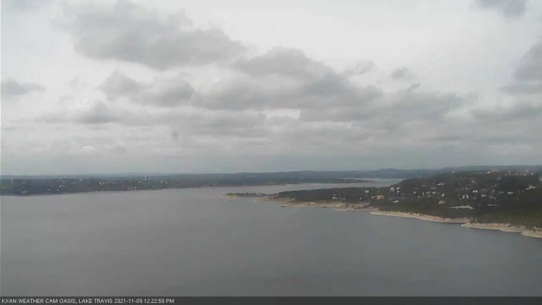Lake Travis webcam, November 9, 2021 12:25 PM CT