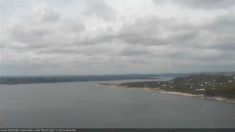 Lake Travis webcam, November 9, 2021 12:45 PM CT
