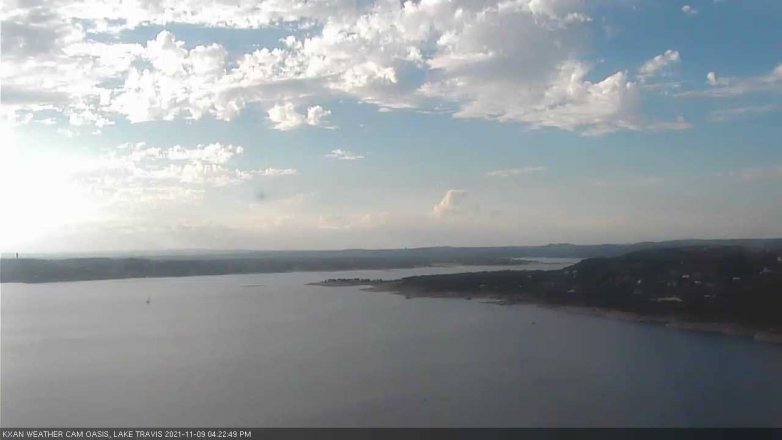 Lake Travis webcam, November 9, 2021 4:25 PM CT