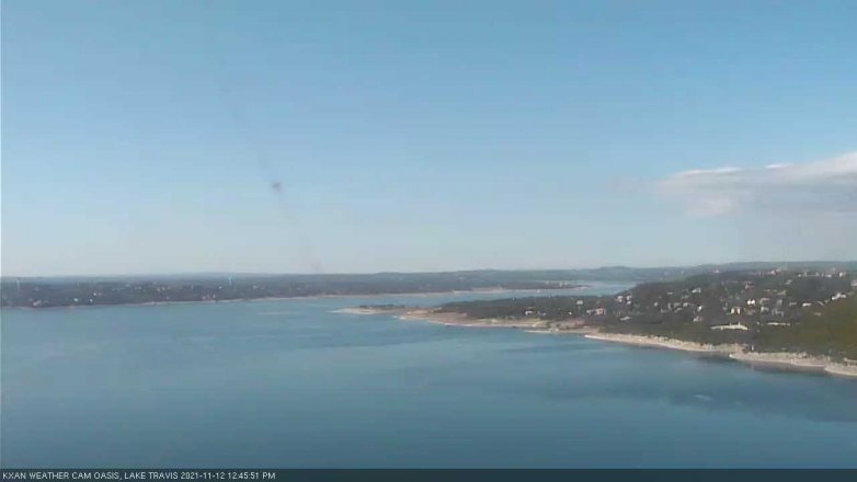Lake Travis webcam, November 12, 2021 12:45 PM CT