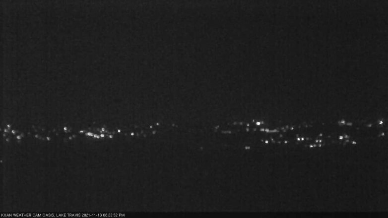 Lake Travis webcam, November 13, 2021 8:25 PM CT