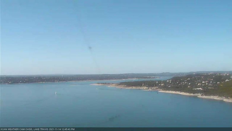 Lake Travis webcam, November 14, 2021 12:45 PM CT