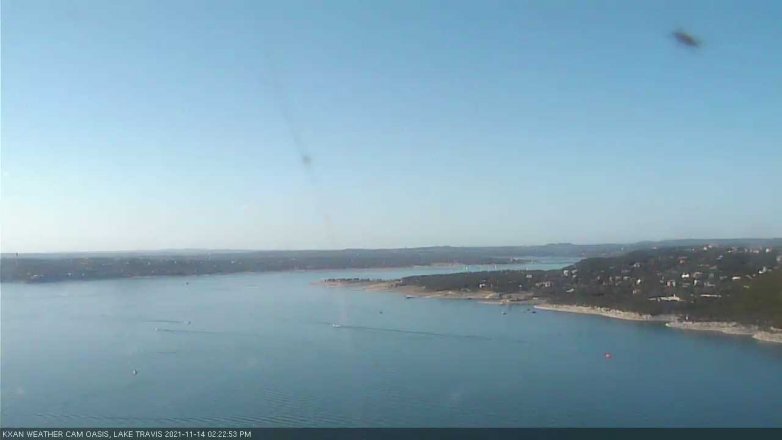 Lake Travis webcam, November 14, 2021 2:25 PM CT