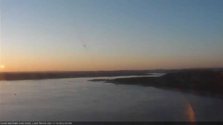 Lake Travis webcam, November 14, 2021 5:25 PM CT