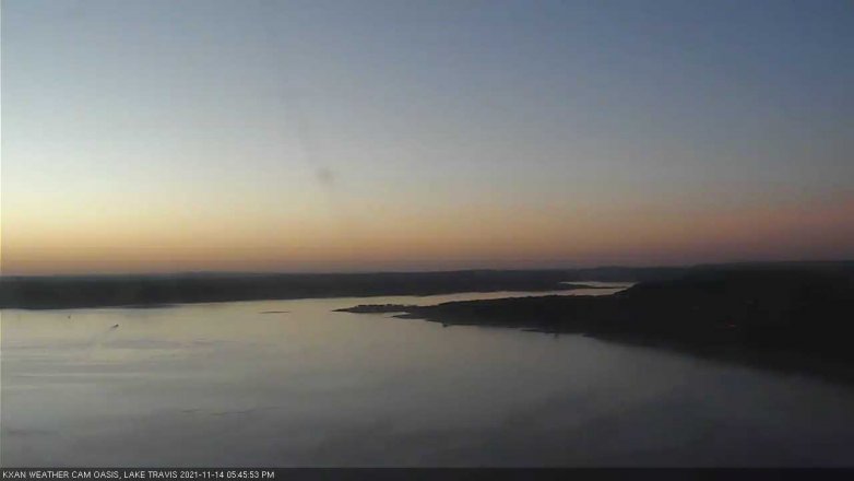 Lake Travis webcam, November 14, 2021 5:45 PM CT