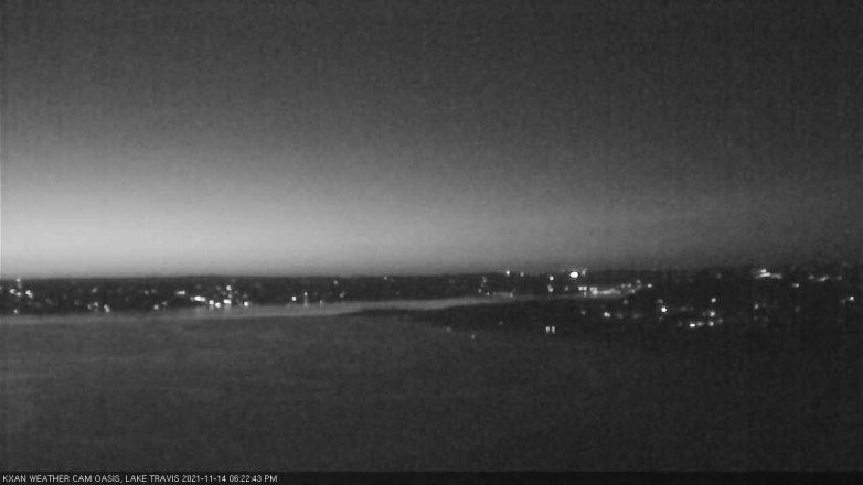 Lake Travis webcam, November 14, 2021 6:25 PM CT