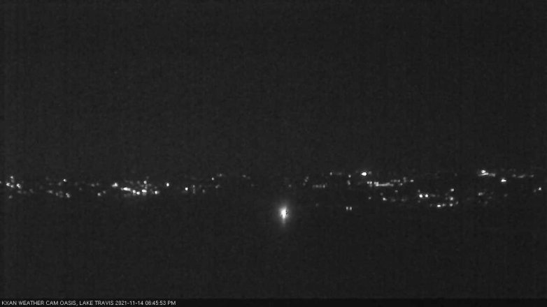 Lake Travis webcam, November 14, 2021 6:45 PM CT