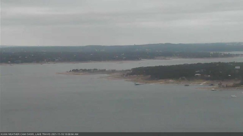 Lake Travis webcam, November 16, 2021 10:00 AM CT