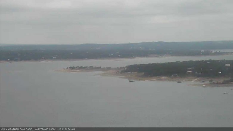 Lake Travis webcam, November 16, 2021 11:25 AM CT