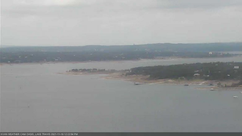 Lake Travis webcam, November 16, 2021 12:25 PM CT