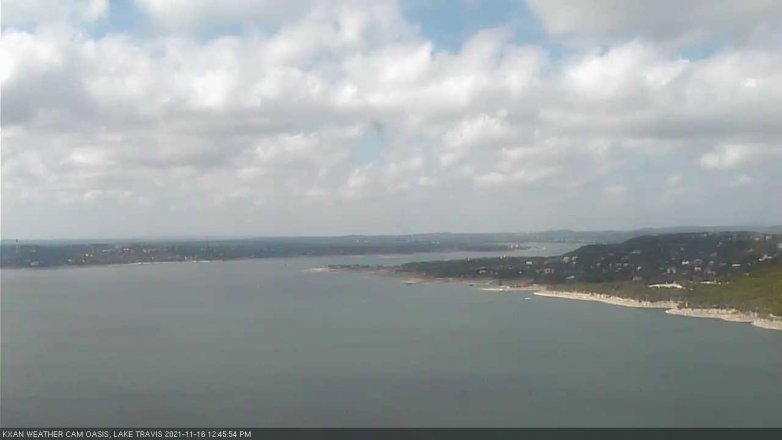 Lake Travis webcam, November 16, 2021 12:45 PM CT