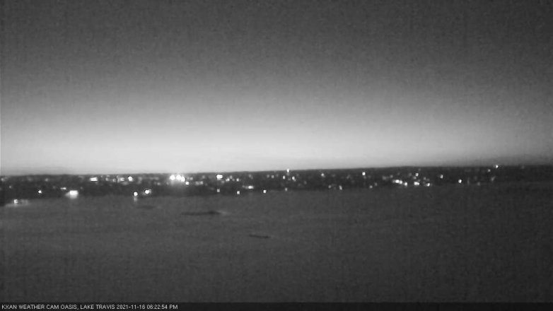 Lake Travis webcam, November 16, 2021 6:25 PM CT