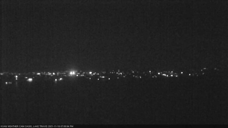 Lake Travis webcam, November 16, 2021 7:00 PM CT