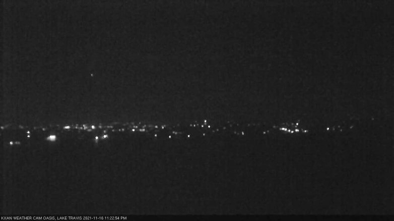 Lake Travis webcam, November 16, 2021 11:25 PM CT