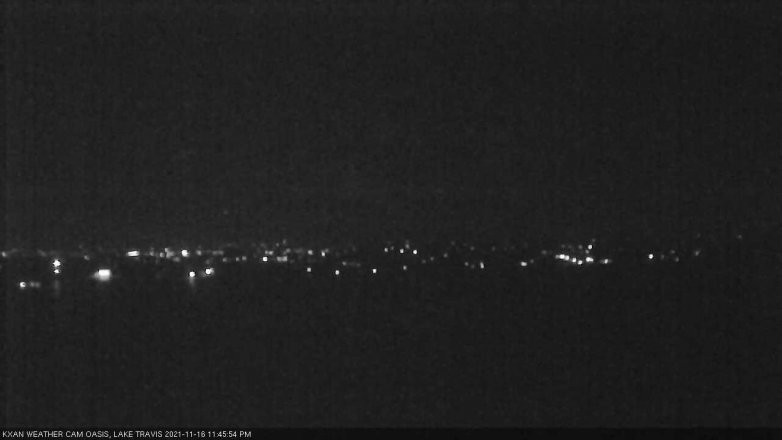 Lake Travis webcam, November 16, 2021 11:45 PM CT