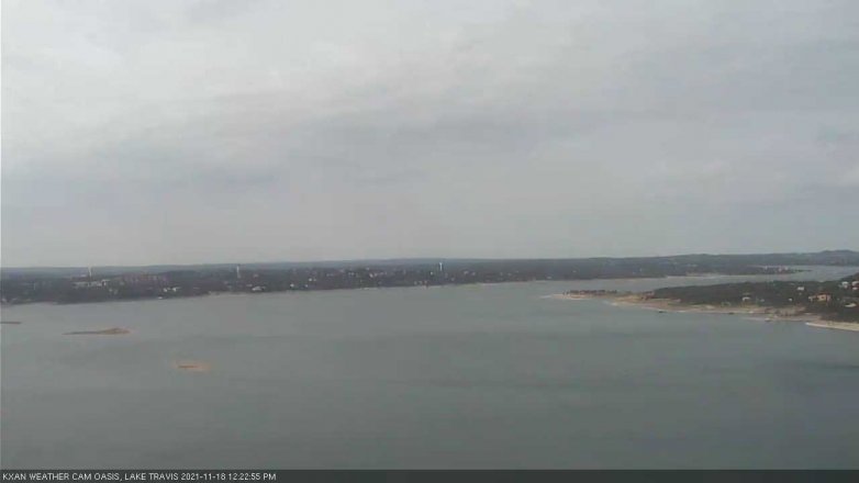 Lake Travis webcam, November 18, 2021 12:25 PM CT