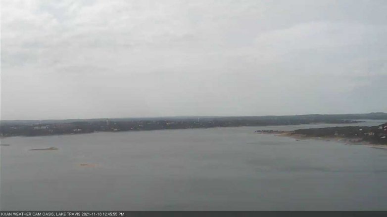 Lake Travis webcam, November 18, 2021 12:45 PM CT