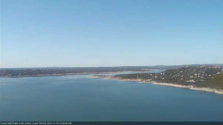 Lake Travis webcam, November 19, 2021 12:45 PM CT