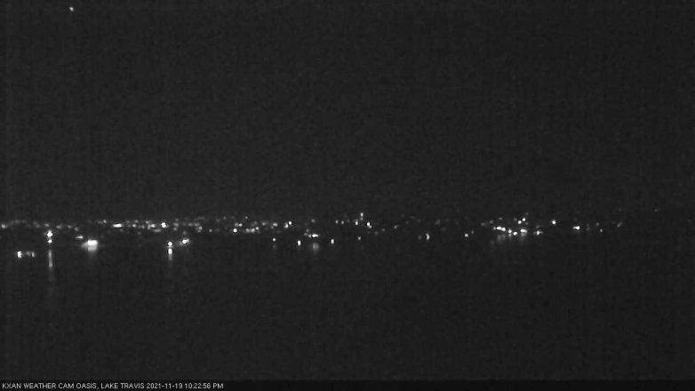 Lake Travis webcam, November 19, 2021 10:25 PM CT